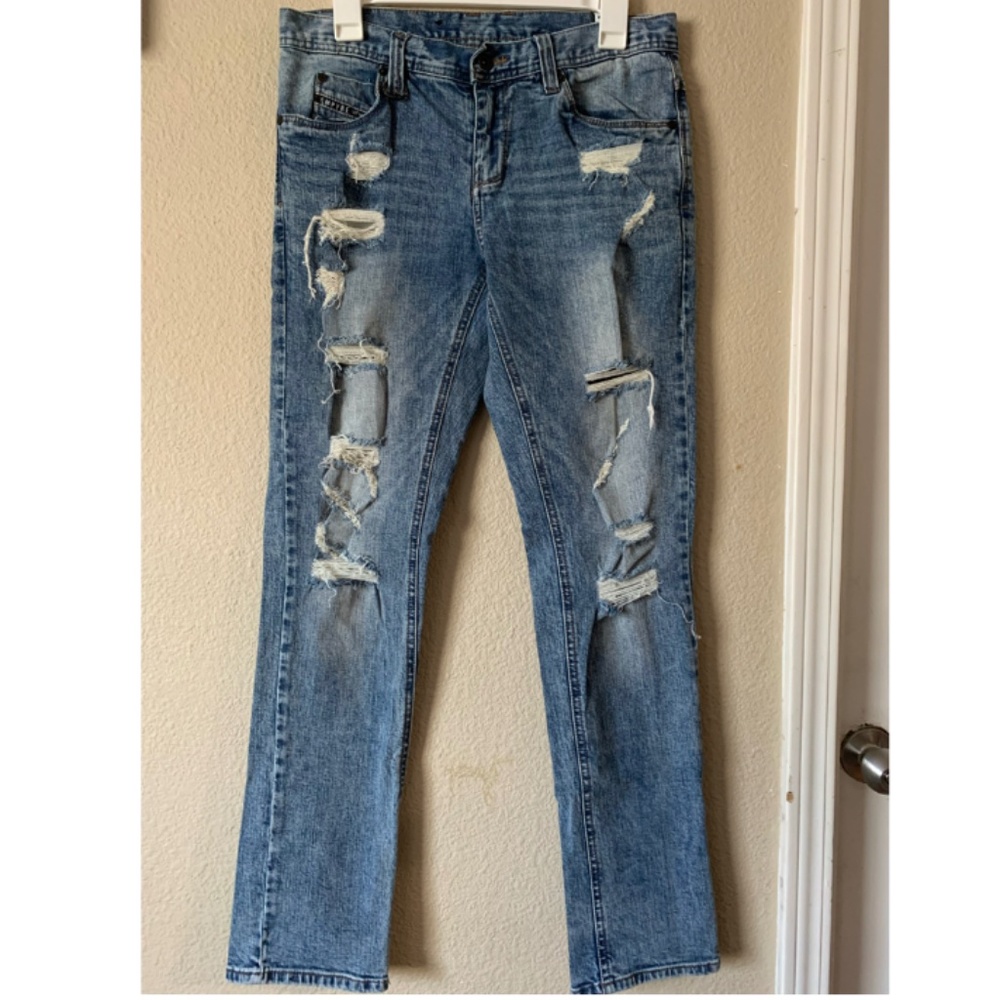 Empyre Women's Skeleton Skinny Jeans